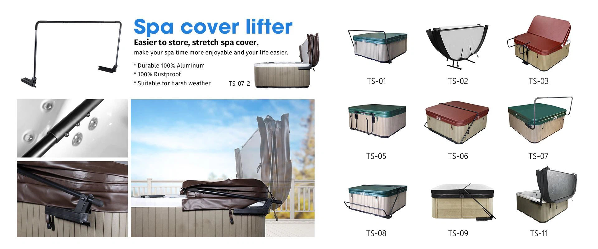 Hot Tub Cover Lifter